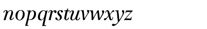 Botommy Italic Font LOWERCASE