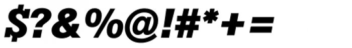 Boton BQ Bold Italic Font OTHER CHARS