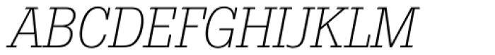 Boton Pro Light Italic Font UPPERCASE