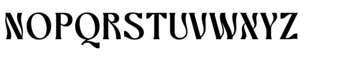 Bottarie Regular Font UPPERCASE