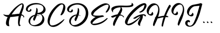 Bottega Regular Font UPPERCASE