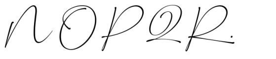 Bottuckey Font UPPERCASE