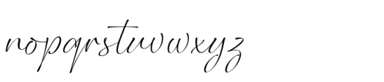 Bottuckey Font LOWERCASE
