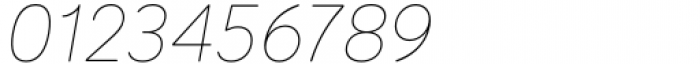 Bouba Round Thin Italic Font OTHER CHARS