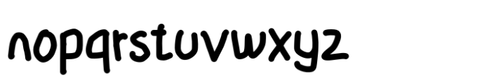 Bouboui Font LOWERCASE