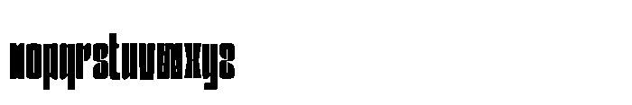 Bouchard BOUCHARD Bold Font LOWERCASE