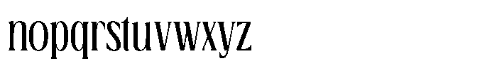 Bougene Regular Font LOWERCASE