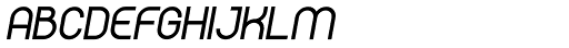 Boulas Bold Italic Font UPPERCASE