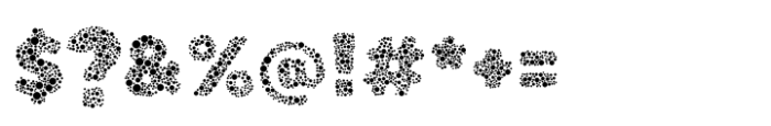 Boulder Dots Font OTHER CHARS
