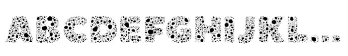 Boulder Gravel Font UPPERCASE