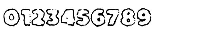 Boulder Inked Font OTHER CHARS