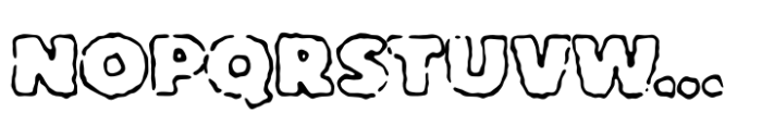 Boulder Inked Font LOWERCASE