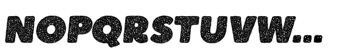 Boulder Italic Crumb Font UPPERCASE