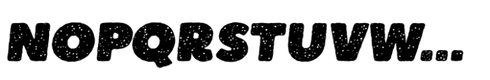Boulder Italic Crumb Font LOWERCASE