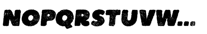 Boulder Italic Dust Font LOWERCASE