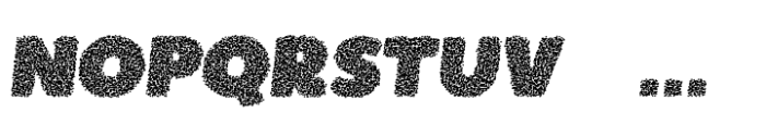 Boulder Italic Speckle Font UPPERCASE