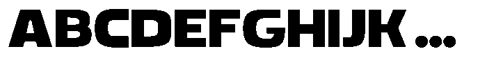 Boulder Rounded O Font UPPERCASE