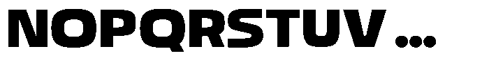 Boulder Rounded O Font UPPERCASE