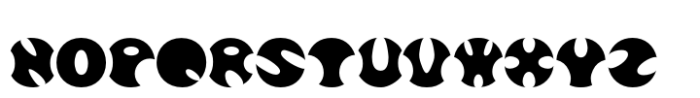 Bouncer Regular Font LOWERCASE