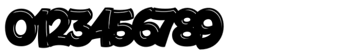 Bouncy Color Highlight Font OTHER CHARS