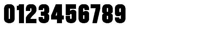 Bounder Black Font OTHER CHARS