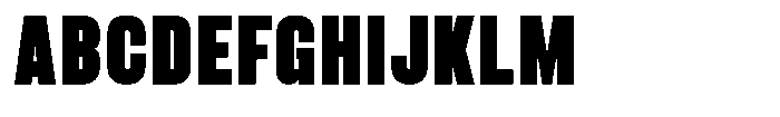 Bounder Black Font UPPERCASE