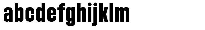 Bounder Bold FONT