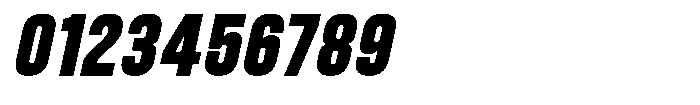 Bounder Extra Bold Italic Font OTHER CHARS