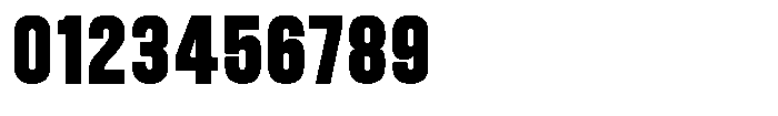 Bounder Extra Bold Font OTHER CHARS