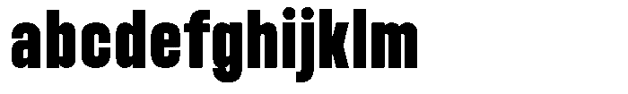 Bounder Extra Bold FONT