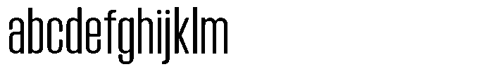 Bounder Extra Light FONT