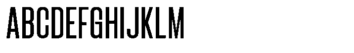 Bounder Light Font UPPERCASE