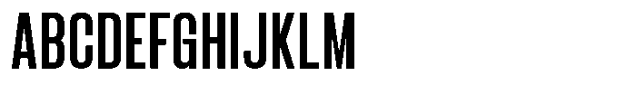 Bounder Regular Font UPPERCASE