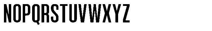 Bounder Regular Font UPPERCASE