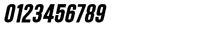 Bounder Semi Bold Italic Font OTHER CHARS