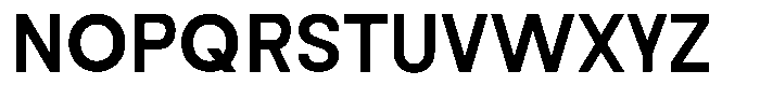 Boundex Font UPPERCASE