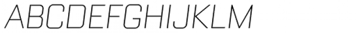Bourgeois Thin Italic Font UPPERCASE