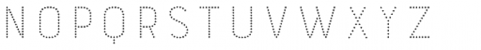 Bourton Dots Font UPPERCASE