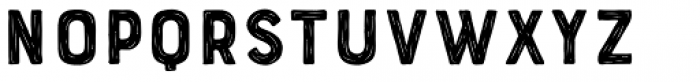 Bourton Hand Sketch A Font LOWERCASE