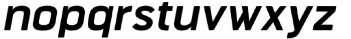 Bourton Text Bold Italic Font LOWERCASE