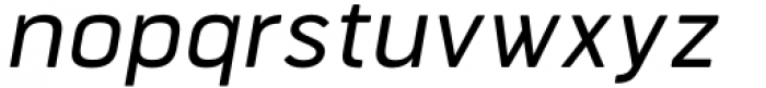 Bourton Text Medium Italic Font LOWERCASE