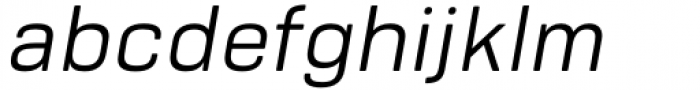 Bourton Text Regular Italic Font LOWERCASE