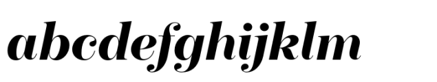 Boutique Serif L Bold Italic Font LOWERCASE