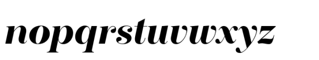 Boutique Serif L Bold Italic Font LOWERCASE
