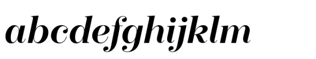 Boutique Serif L Medium Italic Font LOWERCASE