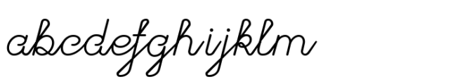 Bouvardia Regular FONT