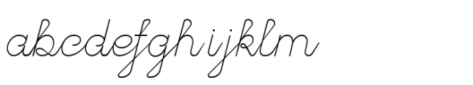 Bouvardia Thin FONT