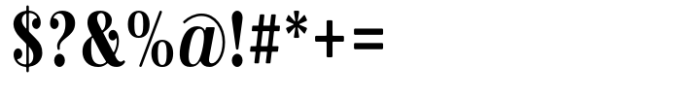 Bowdon Narrow Font OTHER CHARS