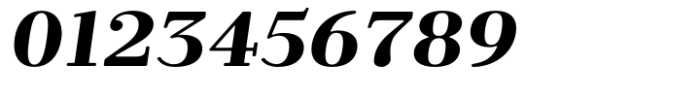 Bowdon Wide Oblique Font OTHER CHARS