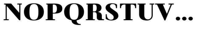Bowdon Wide Font UPPERCASE